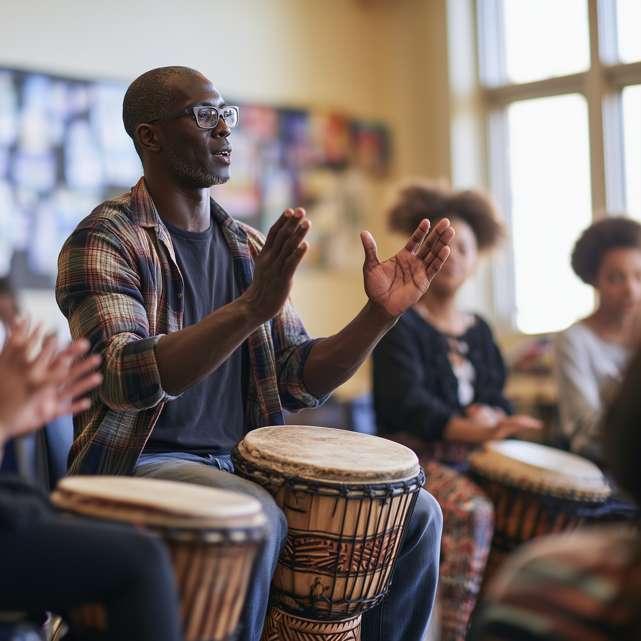 Kwadjo_Agenym_african_man_teaching_west_african_djembe_drumming_31c15b4e-956e-4044-983e-8f90129135aa